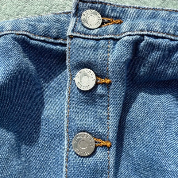 Sincerely Jules denim strapless midi dress - Picture 7 of 9